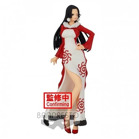 Boneco estilo inverno Banpresto One Piece Glitter & Glamours Boa Hancock