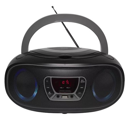 Rádio denver tcl - 212 cinza - leitor de cd - usb - bluetooth