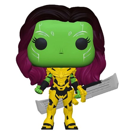 Funko Pop Marvel E se Gamora com espada de Thanos 58651