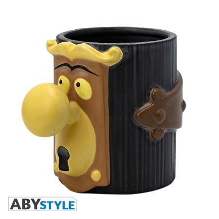 Caneca 3d abystyle disney alice no país das maravilhas - maçaneta