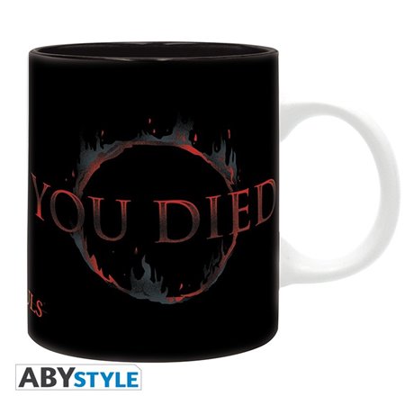 abystyle dark souls - você morreu - caneca acesa na fogueira