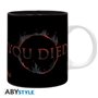 abystyle dark souls - você morreu - caneca acesa na fogueira