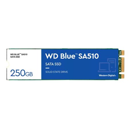 Disco rígido sólido interno hdd ssd wd western digital blue sa510 wds250g3b0b 250gb m.2 2280 sata3