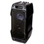 Aiwa kbtus trolley speaker - 400 50w rms com karaokê karaokê 1 microfone sem fio 1 microfone com fio