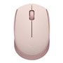 Mouse mouse logitech m171 óptico sem fio sem fio rosa