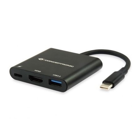 Conceptronic usb tipo ca adaptador hdmi - usb 3.0 - usb tipo c