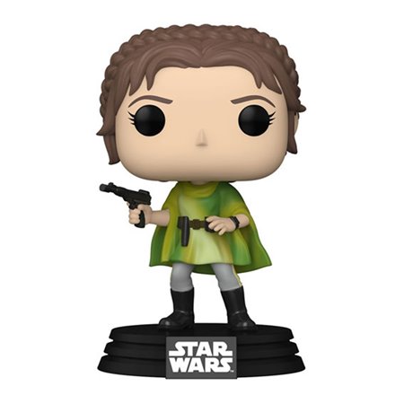 Funko Pop Star Wars Retorno do Jedi 40º Aniversário Princesa Leia 70747