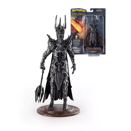 Figura a nobre coleção bendyfigs o senhor dos anéis sauron