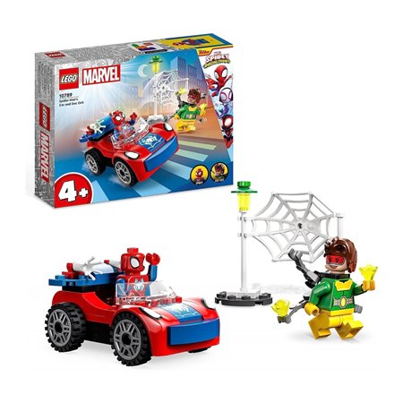 Lego maravilha carro do homem aranha e doc ock