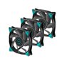 Ventilador 120X120 Iceberg-Térmico Icegale Xtra Preto 3P