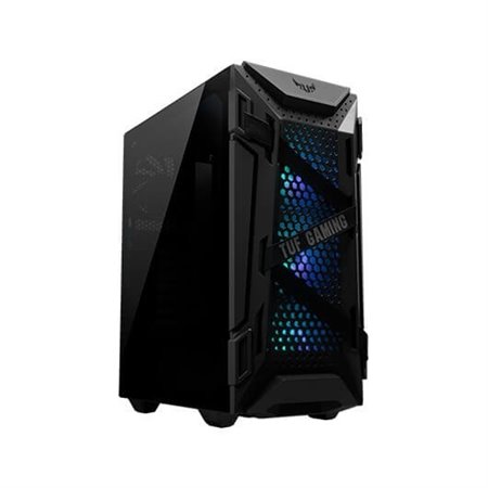 Torre ATX preta Asus Tuf Gaming Gt301