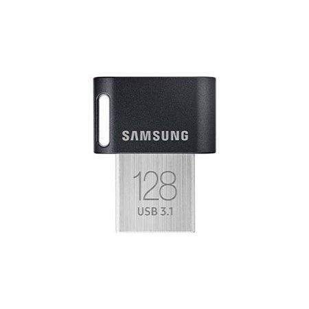 Pendrive 128Gb Usb 3.1 Samsung Fit Cinza Plus Preto