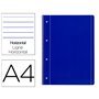Caderno Espiral Capa Azul 80 F Din A4 Pautado