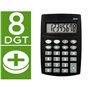 Calculadora de Bolso Xf01 8 Digitos Pilhas Cor Preto 99X64X9 Mm