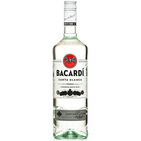 Rum Bacardi CARTA BLANCA - vol. 37.5% - 100cl