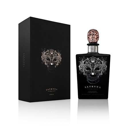 SATRYNA AÑEJO Double Barrel - Ultra-Premium Tequila vol. 38% - 70cl Gift Pack