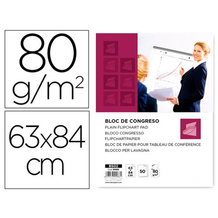 Bloco Congresso 50 Folhas 63X84 Cm