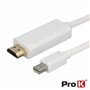 Cabo Mini Displayport Macho / HDMI Macho 1.8m PROK