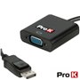 CABO DISPLAYPORT MACHO / VGA FÊMEA PROK