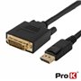 Cabo Displayport Macho / DVI-D Macho 1.8m PROK