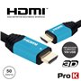 CABO HDMI DOURADO MACHO / MACHO C/ AMPLIFICADOR 50M PROK