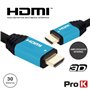 CABO HDMI DOURADO MACHO / MACHO C/ AMPLIFICADOR 30M PROK