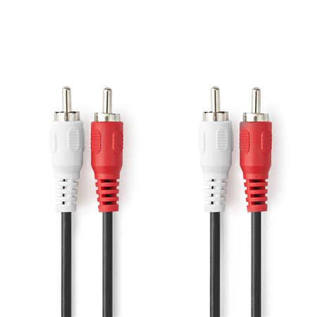 Cabo 2-RCA Macho / 2-RCA Macho 3M