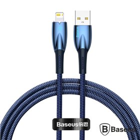 Cabo USB-A Macho P/ Lightning  Macho 1m Glimmer BASEUS