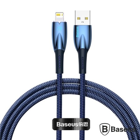 Cabo USB-A Macho P/ Lightning  Macho 1m Glimmer BASEUS