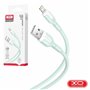 Cabo USB-A 2.0 Macho / Lightning 2.1A Verde 1m XO