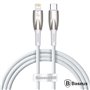 Cabo USB-C Macho P/ Lightning Macho 1m PD 20W Glimmer BASEUS