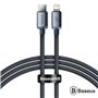 Cabo USB-C / Lightning Macho 1.2m Crystal Shine BASEUS