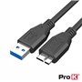 CABO USB-A 3.0 MACHO / MICRO USB-B MACHO 1.8M PROK