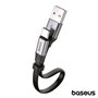 Cabo USB-A 3.0 Macho /  USB-C 23cm Preto HW BASEUS