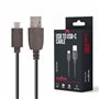 Cabo USB-A 2.0 2A Macho / USB-C Preto 3m