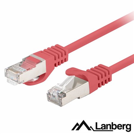 Cabo FTP LSZH CAT6 5m Vermelho LANBERG