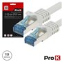 CABO S/FTP CAT6E 15M CINZA PROK