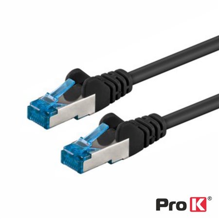 Cabo S/Ftp CAT6E 20m Preto PROK