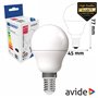 Lâmpada LED E14 Globo G45 4.5W 230V 6400K 470lm AVIDE