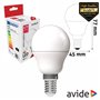 Lâmpada LED E14 Globo G45 4.5W 230V 3000K 470lm AVIDE