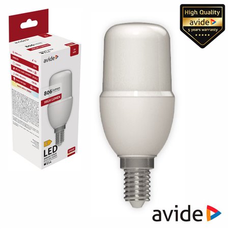 Lâmpada LED E14 Stick T37 7W 230V 3000K 806lm AVIDE