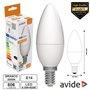 Lâmpada LED E14 Vela 6.5W 230V 4000K 806lm AVIDE