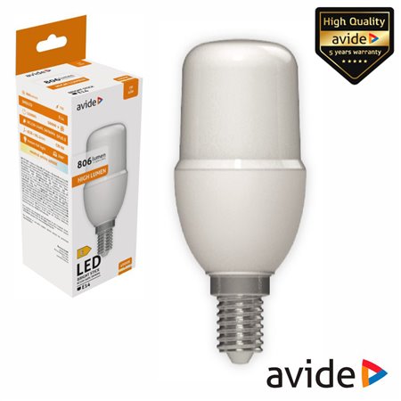 Lâmpada LED E14 Stick T37 7W 230V 4000K 806lm AVIDE