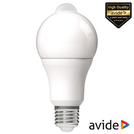 Lâmpada LED E27 R60 8.8W 230V 4000K 806lm C/ Sensor AVIDE