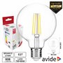 Lâmpada LED E27 Globo Filamento 7W 230V 2700K 806lm AVIDE