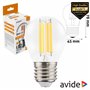 Lâmpada LED E27 Globo Filamento 6.5W 230V 4000K 806lm AVIDE