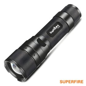 Lanterna 3W 260lm Zoom SUPERFIRE Lanterna 3W 260lm Zoom SUPERFIRE