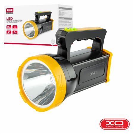 Lanterna 1 LED 3W C/ 4 Modos Luz 1500mAh XO