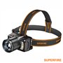 Lanterna de Cabeça 15W 700lm IP43 Zoom SUPERFIRE