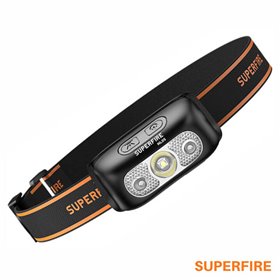 Lanterna de Cabeça 2W 110lm IP44 SUPERFIRE